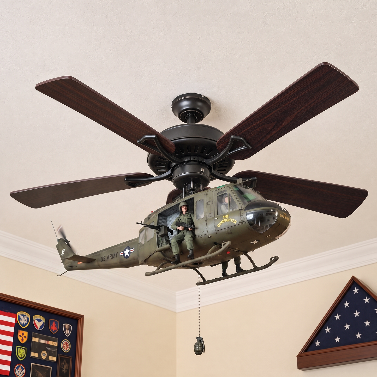 Chopper Blade fan attachment full product view